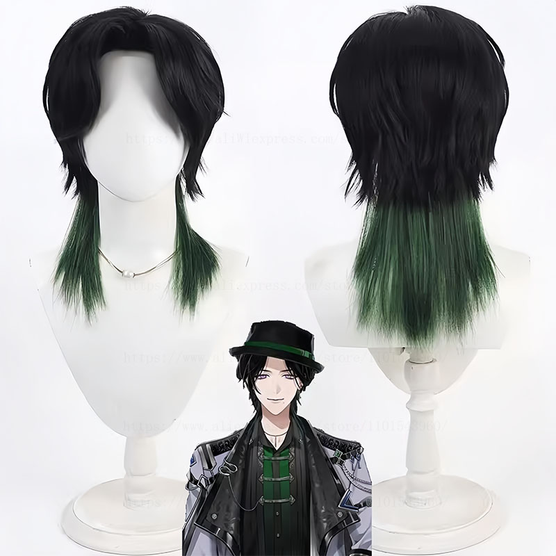 Prop En Cosplay - NIJISANJI EN VTuber Zeal Ginjoka コスプレウィッグアニメゲームロールプレイパーティーコスチューム小道具耐熱合成