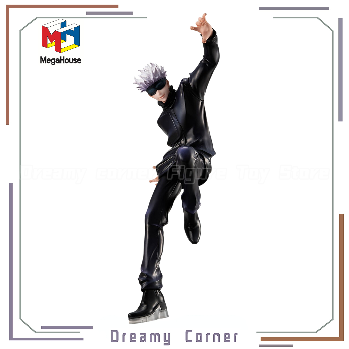 Good Smile Company Pop Up Parade - 【在庫あり】オリジナルメガハウス呪術廻戦五条悟 1/8 スケールフィギュアおもちゃモデル装飾品アニメコレクション