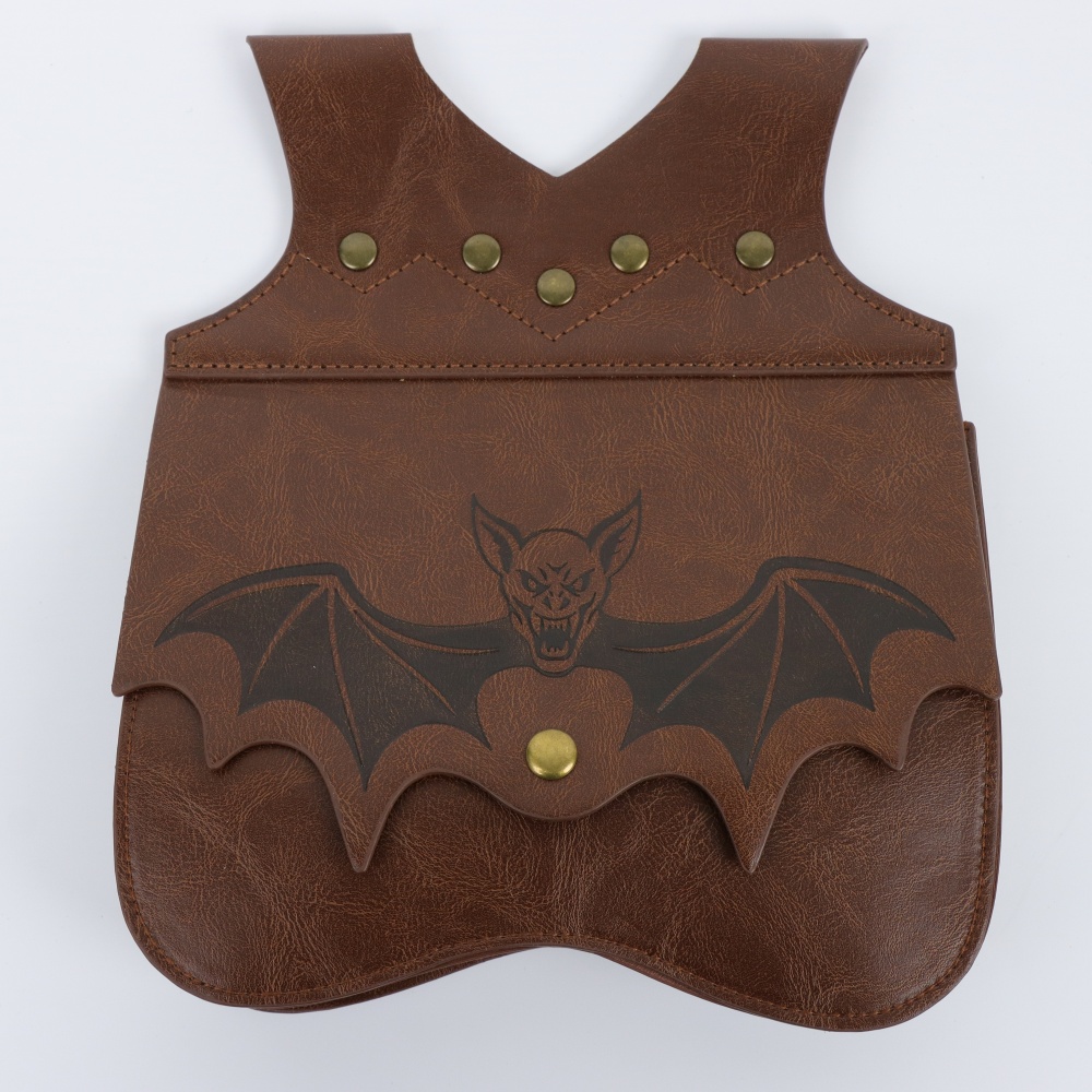 ハロウィーン風、中世風のPUレザー製ウエストバッグ。コウモリ - Cosplay Prop Making のレビューと価格