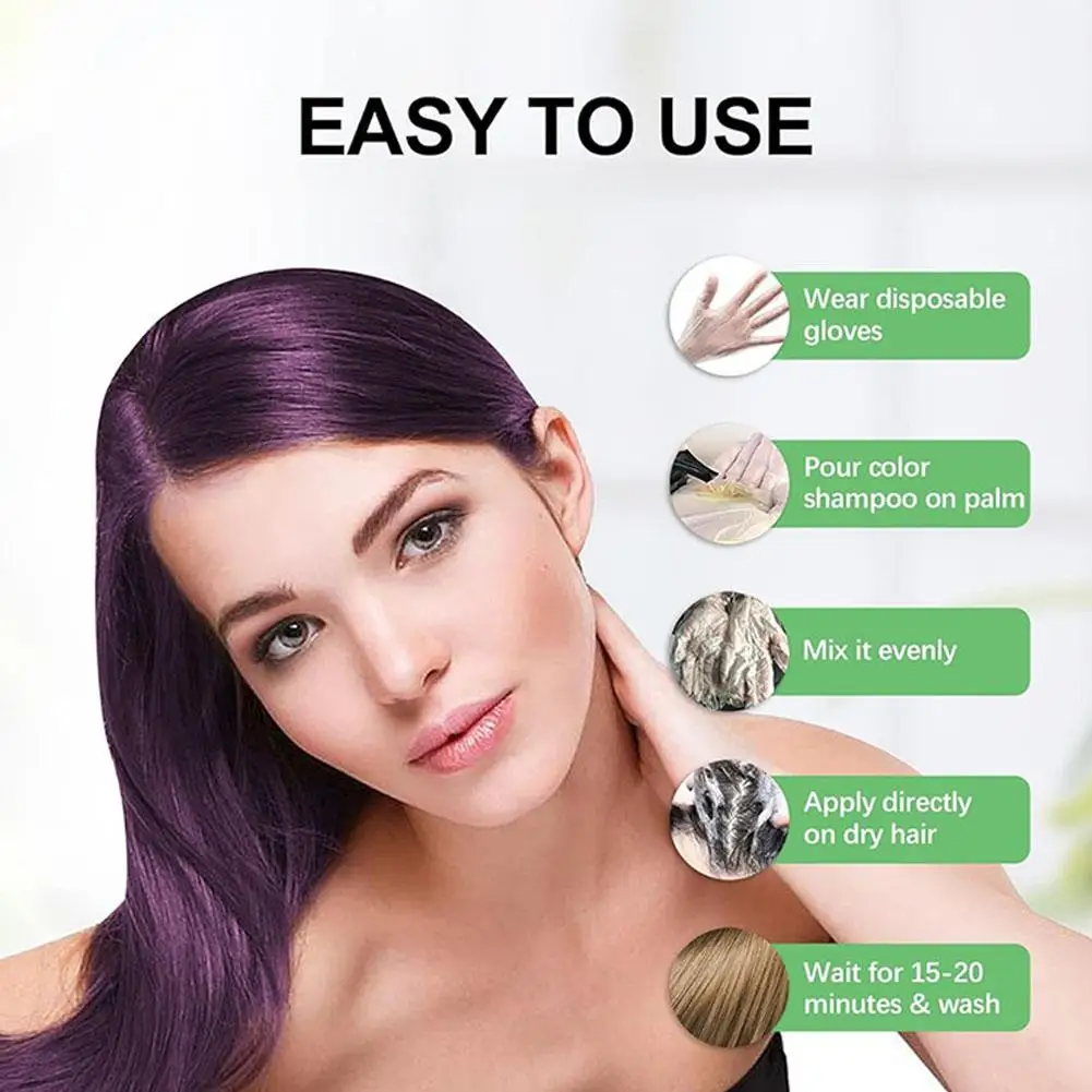 ヘアカラーシャンプー 3in1 インスタントヘアカラーシャン - Hair Spray Color のレビューと価格