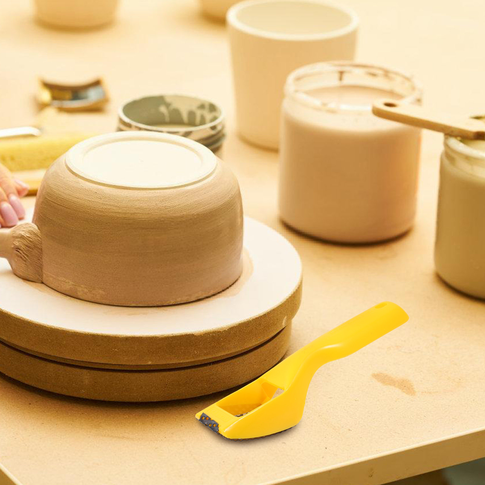陶芸用成形ツール、粘土用多機能手彫りツール、粘土やフォームを - Foam Clay Sculpt のレビューと価格