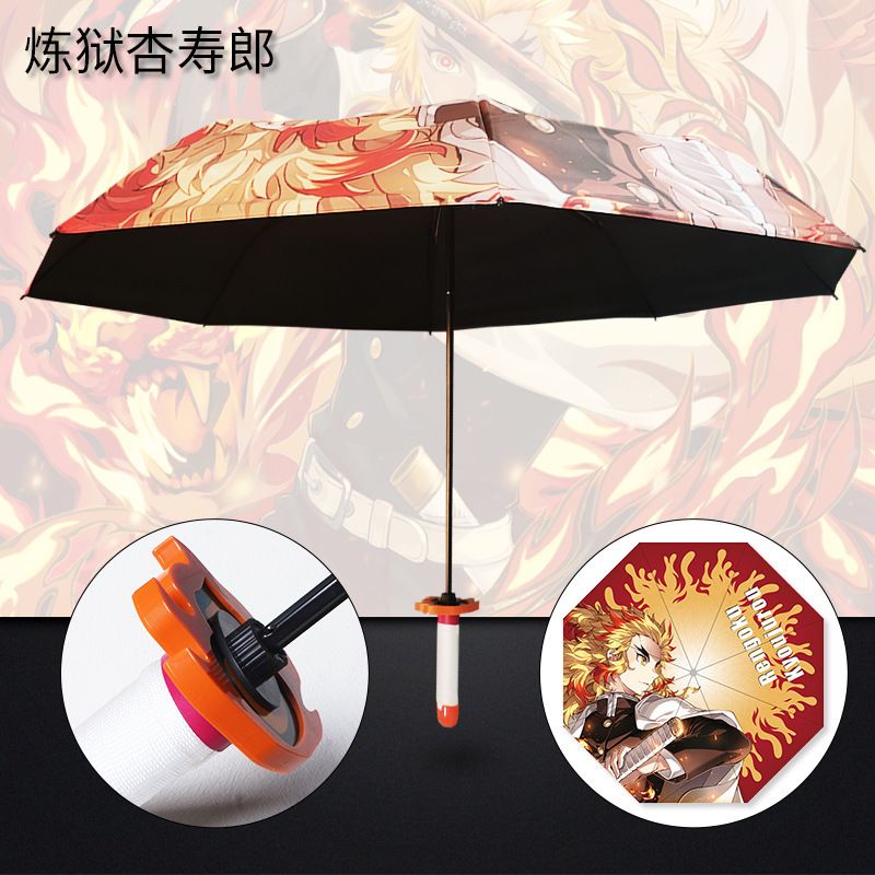 鬼滅の刃刀型傘 コスプレ 日輪刀風雨傘 アニメ鬼滅の刃 携帯 - Cosplay Prop Dagger のレビューと価格