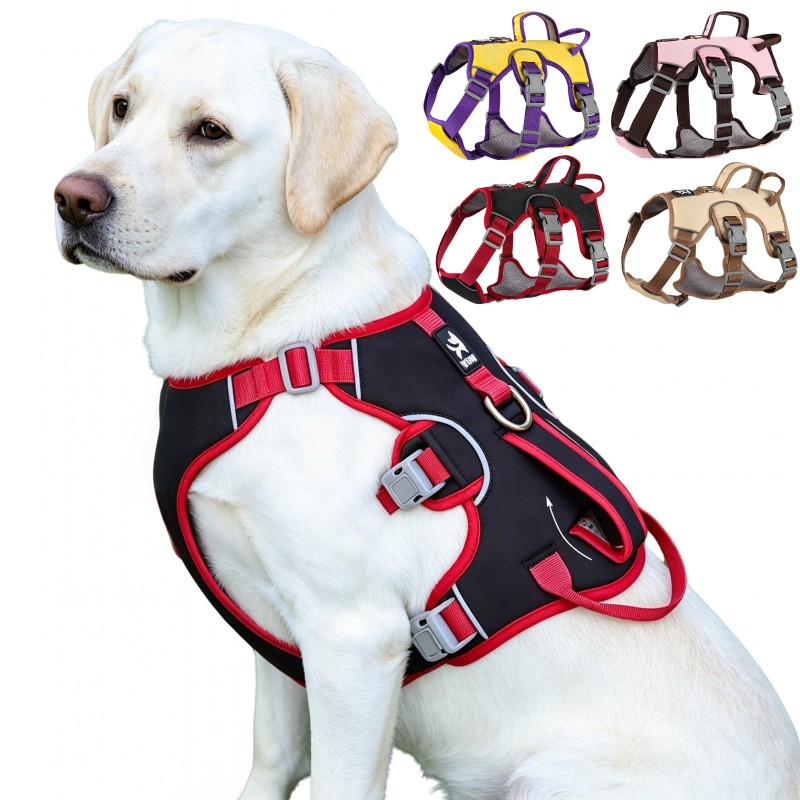 ノープル犬用ハーネス屋外散歩ペットチェストストラップ反射犬用 - D Ring Strap のレビューと価格