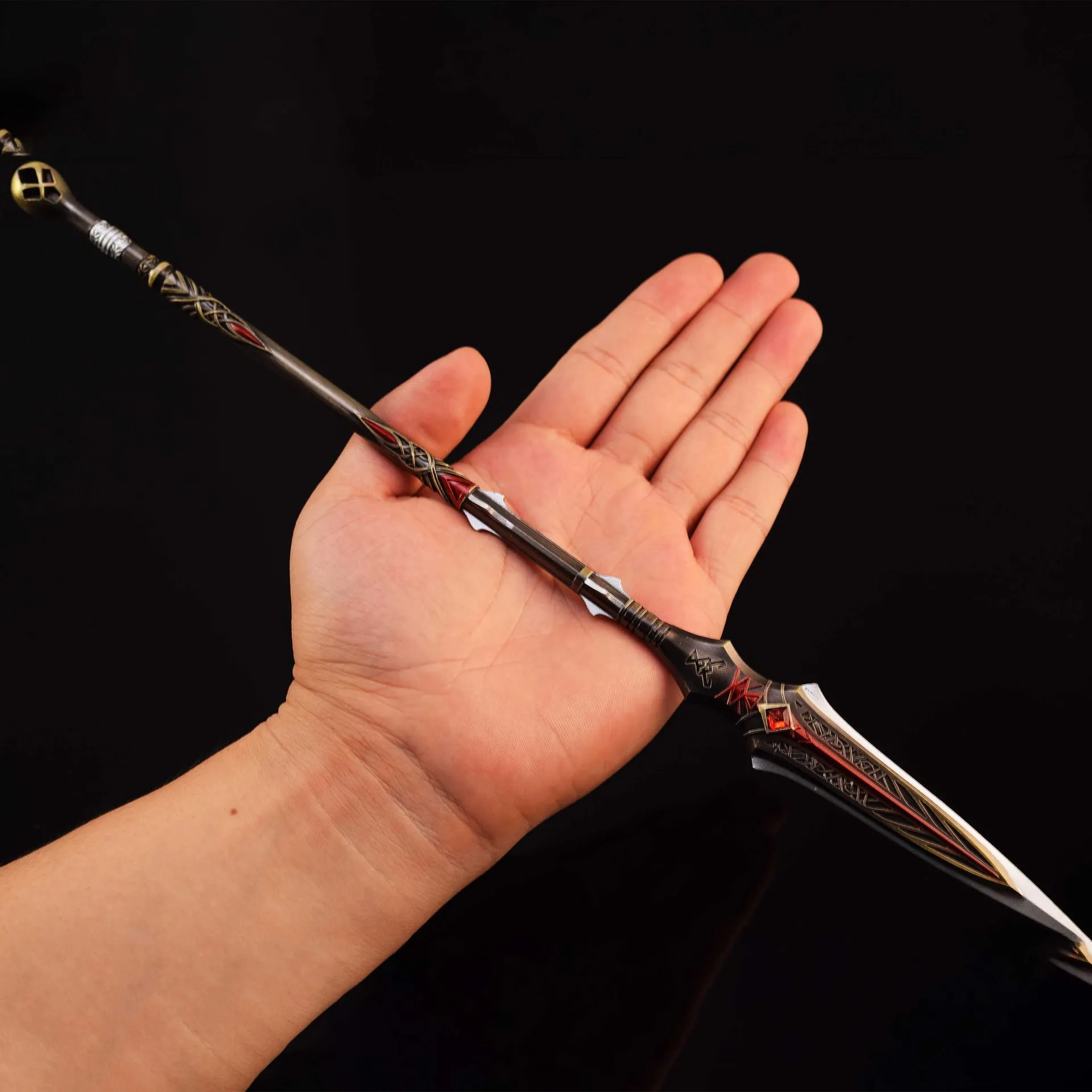 35 センチメートルデプニエ槍クレイトス槍モデル神戦争ゲーム - Cosplay Prop Dagger のレビューと価格